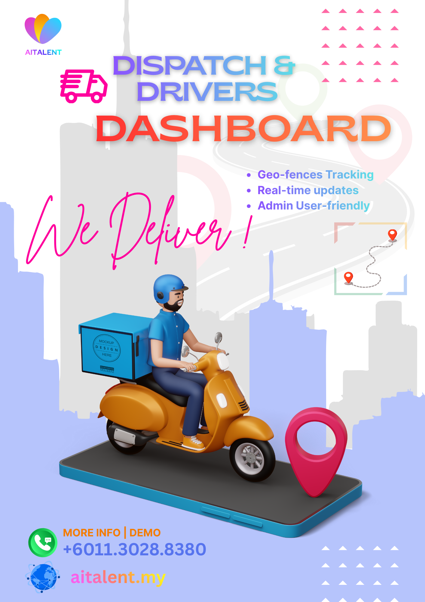 Driver & Dispatch Dashboard
