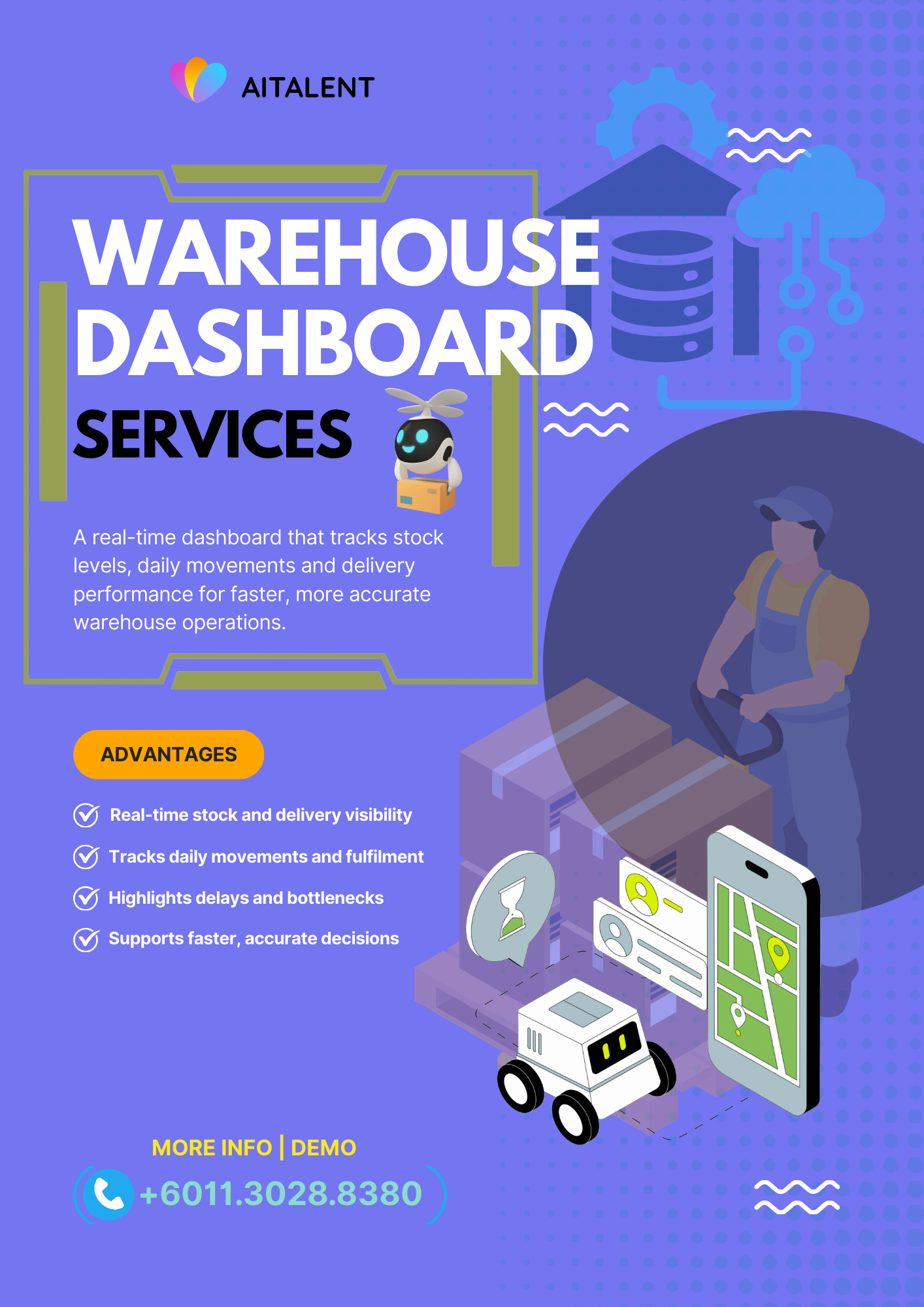 Warehouse Dashboard System